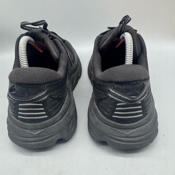 Hoka One One Bondi 7 Men's Running Comfort Shoes Black Size 10 - Picture 4 of 7